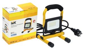 Прожектор уличный IEK СДО светодиодный 20Втчерный (LPDO603-020-65-K02)