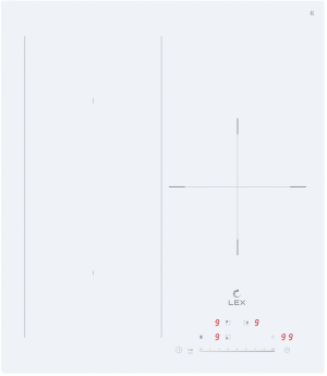 Индукционная варочная поверхность Lex EVI 431A WH белый
