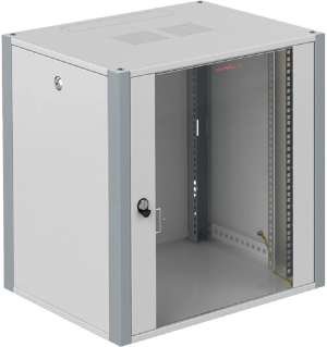 Шкаф коммутационный Sysmatrix (WP 6315.710 ) настенный 15U 600x350мм пер.дв.стекл 2 бок.пан. 60кг серый 200мм 24кг 720мм IP20 металл