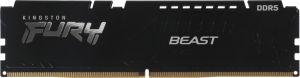 Память DDR5 16GB 5600MHz Kingston KF556C36BBE-16 Fury Beast Black Expo RTL Gaming PC5-44800 CL36 DIMM 288-pin 1.25В kit single rank с радиатором Ret