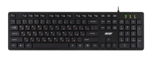 Клавиатура Acer OKW122 черный USB Multimedia (ZL.KBDEE.00C)