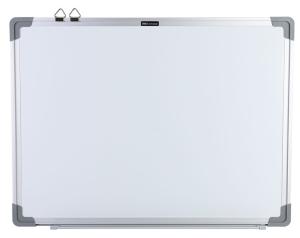 Доска магнитно-маркерная Deli EV450 магнитно-маркерная лак белый 60x45см алюминиевая рама
