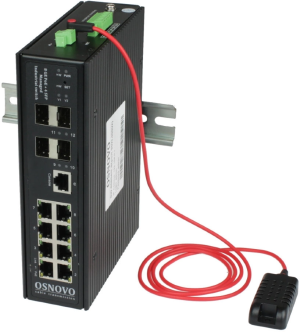 Коммутатор Osnovo SW-80804/ILS (L2+) 8PoE управляемый