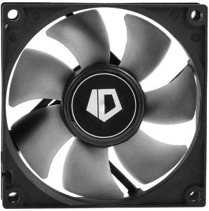 Вентилятор для корпуса ID-Cooling NO-8025-SD 80х80x25 черный 3-pin 21дБ Ret