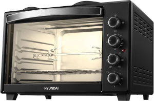 Мини-печь Hyundai MIO-HY099 45л. 1600Вт черный