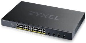 Коммутатор Zyxel NebulaFlex XGS1935-28HP-EU0101F (L2+) 24x1Гбит/с 4SFP+ 24PoE+ 375W управляемый