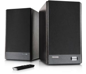 Колонки Microlab Solo 6C 2.0 черный/коричневый 100Вт BT