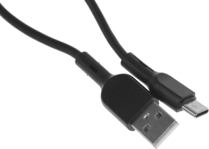Кабель BoraSCO 38515 USB (m)-USB Type-C 1м черный коробка