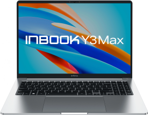 Ноутбук Infinix Inbook Y3 Max YL613 Core i5 1235U 16Gb SSD512Gb Intel Iris Xe graphics 16" IPS FHD (1920x1200) FreeDOS silver WiFi BT Cam (71008301570)