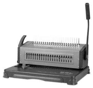 Переплетчик Deli 3874 A4/перф.25л.сшив/макс.450л./пластик.пруж. (6-51мм)