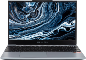 Ноутбук Digma Pro Breve Ryzen 5 Pro 5675U 8Gb SSD512Gb AMD Radeon Graphics 15.6" IPS FHD (1920x1080) Windows 11 Pro silver WiFi BT Cam 4500mAh (DN15R5-8DXW06)