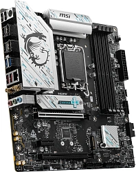 Материнская плата MSI B760M GAMING PLUS WIFI DDR4 Soc-1700 Intel B760 4xDDR4 mATX AC`97 8ch(7.1) 2.5Gg+HDMI+DP