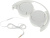 Гарнитура накладные JBL Tune 500 1.187м белый проводные оголовье (JBLT500WHT)