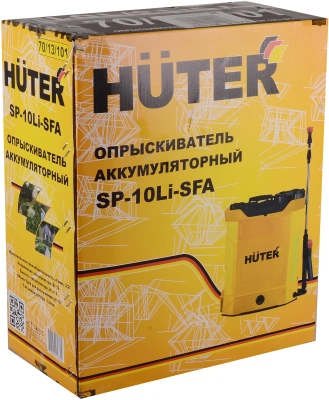 Опрыскиватель Huter SP-10Li-SFA аккум. ранц. 10л желтый (70/13/101)