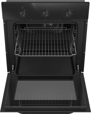 Духовой шкаф Электрический Meferi Light MEO606BK черный/нержавеющая сталь