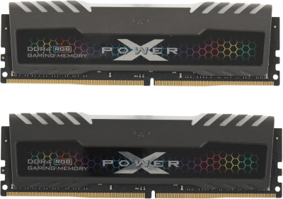Память DDR4 2x16Gb 3600MHz Silicon Power SP032GXLZU360BDB Xpower Turbine RGB RTL Gaming PC4-28800 CL18 DIMM 260-pin 1.35В kit single rank с радиатором Ret