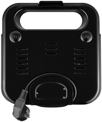 Вафельница Kitfort КТ-3699 750Вт серебристый/черный