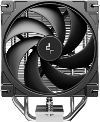 Устройство охлаждения(кулер) Deepcool AG400 G2 Soc-AM5/AM4/1200/1700/1851 серебристый/черный 4-pin 29.22dB Al+Cu 220W 631gr Ret (R-AG400-BKNPMG2-G)