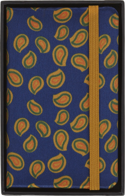 Блокнот Moleskine LIMITED EDITION PRESCIOUS & ETHICAL SILK LEPSILKMP012BLUE XS 65х105мм 160стр. нелинованный подар.кор. синий