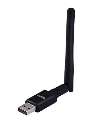 Адаптер USB Buro BU-BT40C BT4.0+EDR class 1 100м черный