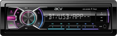 Автомагнитола ACV AVS-601UBM 1DIN 4x50Вт v5.0 USB 2.0 AUX 1.3" 3 ПДУ RDS (43340)