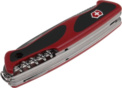 Нож перочинный Victorinox RangerGrip 174 Handyman (0.9728.WC) 130мм 17функц. красный/черный карт.коробка