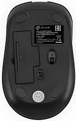 Мышь Оклик 509MW black черный оптическая 1600dpi беспров. USB для ноутбука 4but (1885208)