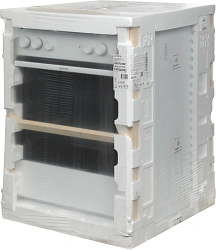 Плита Комбинированная Gorenje GK6A20WF белый (стеклянная крышка) реш.чугун
