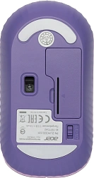 Мышь Acer OMR205 фиолетовый оптическая 1200dpi беспров. USB для ноутбука 3but (ZL.MCEEE.02K)