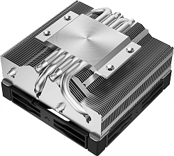 Устройство охлаждения(кулер) Deepcool AN400 Soc-AM5/AM4/1200/1700/1851 серебристый/черный 4-pin 23.2dB Al 150W 431.4gr Ret (R-AN400-SRWNMN-G)