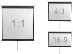 Экран Digis 120" 273x159см Optimal-D DSOD-16906MW 16:9 настенный рулонный белый