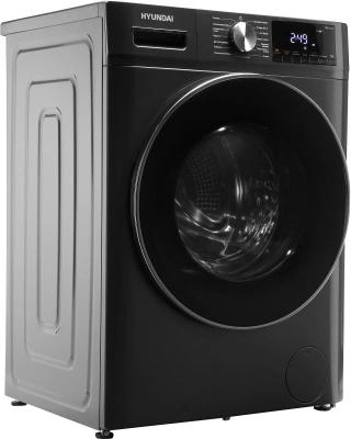 Стиральная машина Hyundai WFD9403 класс: B загр.фронтальная макс.:10кг (с сушкой) темно-серый инвертер