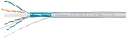 Кабель информационный Cabeus FTP-4P-CAT.6-SOLID-GY кат.6 U/FTP 4 пары PVC внутренний 305м серый