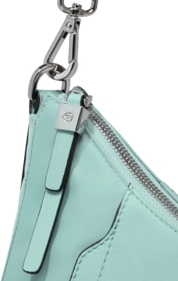 Сумка женская Piquadro Lyra BD6657W92T/VE мятный ткань/натур.кожа