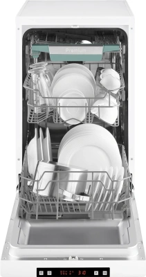 Посудомоечная машина Weissgauff DW 4535 белый (узкая)