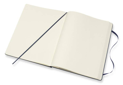 Блокнот Moleskine CLASSIC QP092B20 XLarge 190х250мм 192стр. нелинованный твердая обложка синий