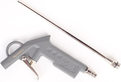 Пистолет продувочный для пневмоинструмента Patriot GH 60B 400л/мин серый