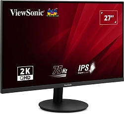 Монитор ViewSonic 27" VA2708-2K-HD-2 черный IPS LED 16:9 HDMI матовая 300cd 178гр/178гр 2560x1440 75Hz DP QHD 3.5кг