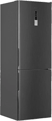 Холодильник Maunfeld MFF185NFX10 2-хкамерн. нержавеющая сталь инвертер
