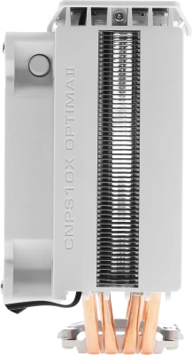Устройство охлаждения(кулер) Zalman CNPS10X Optima II RGB Soc-AM5/AM4/1200/1700/1851 белый 4-pin 17-27dB Al+Cu 180W 740gr Ret (CNPS10X OPTIMA II WHITE RGB)