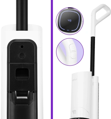 Пылесос моющий Kitfort КТ-5253 180Вт белый/черный