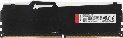Память DDR5 32GB 6000MHz Kingston KF560C36BBEA-32 Fury Beast Black Expo RGB RTL Gaming PC5-48000 CL36 DIMM 288-pin 1.35В kit dual rank с радиатором Ret