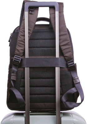 Рюкзак мужской Piquadro Wollem CA6238W129/TM темно-коричневый полиэстер/натур.кожа