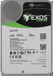 Жесткий диск Seagate SATA-III 24TB ST24000NM002H Exos X24 4KN (7200rpm) 512Mb 3.5"