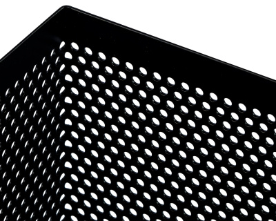 Подставка Deli E908 для письменных принадлежностей черный металл сетка