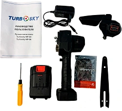 Цепная пила Turbosky MP-06 аккум. 550Вт 0.74л.с. дл.шины:7.8" (20cm) 1аккум. 1500Ач ЗУ (МР-06)