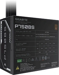 Блок питания Gigabyte ATX 750W GP-P750BS 80+ bronze (20+4pin) APFC 120mm fan 7xSATA RTL