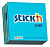 Блок самоклеящийся бумажный Stick`n 21337 51x51мм 250лист. 70г/м2 неон+пастель голубой 2цв.в упак.