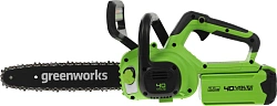 Цепная пила Greenworks G40CS30K2 аккум. дл.шины:12" (30cm) 1аккум. 2Ач ЗУ (2007807UA)