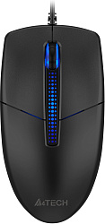 Мышь A4Tech N-530 черный оптическая 1200dpi USB 2but